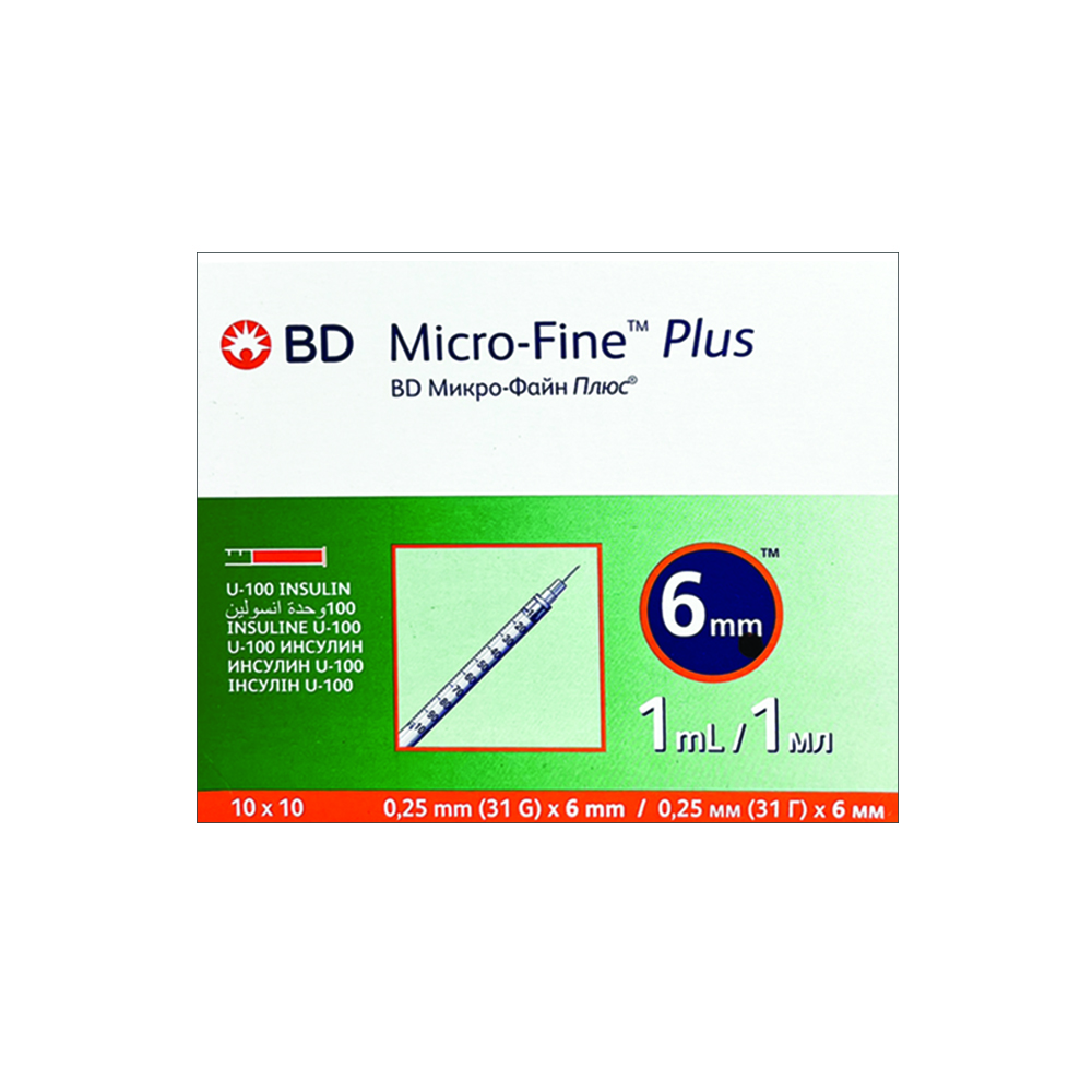 سرنگ انسولین سایز۶