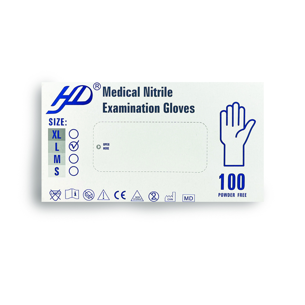 دستکش معاینه نیتریل پزشکی