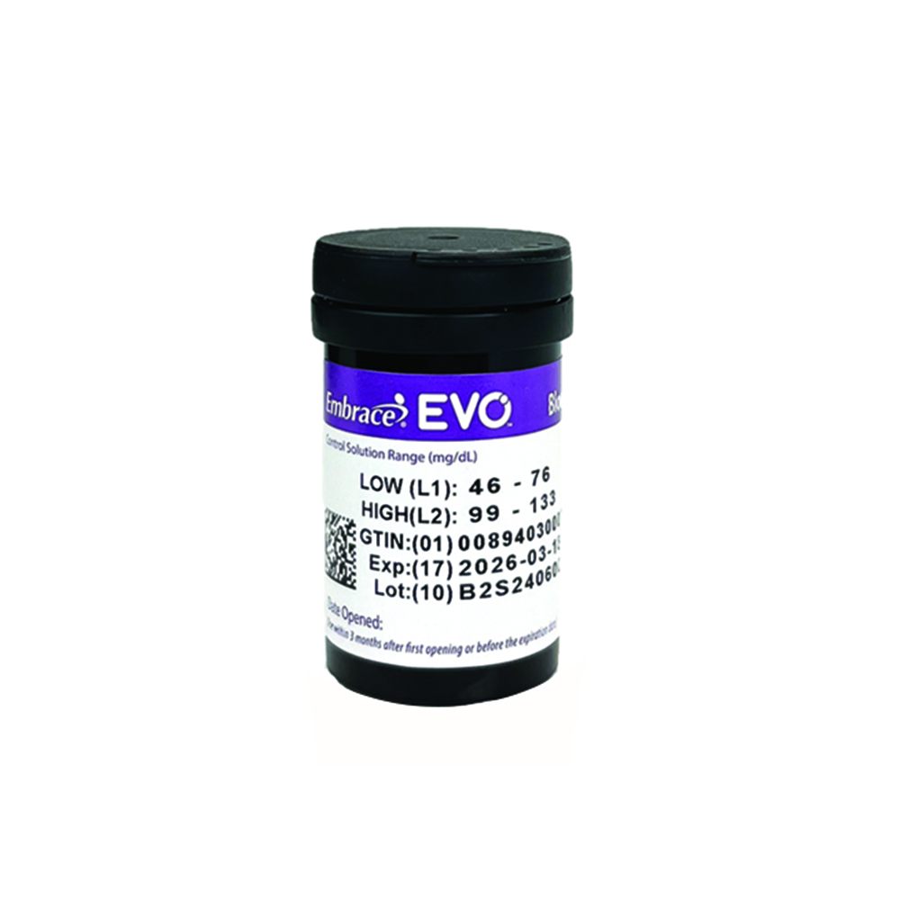 نوار تست قند خون اوو EVO مدل Embrace EVO