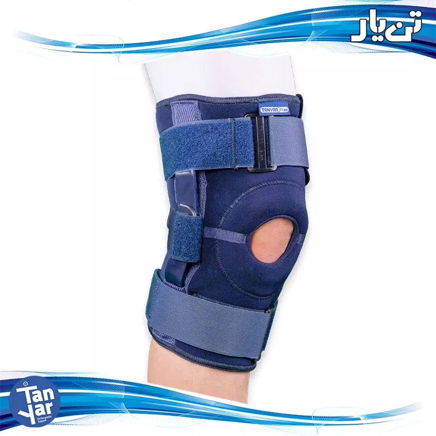 زانوبند مفصل دار نئوپرن بزرگ