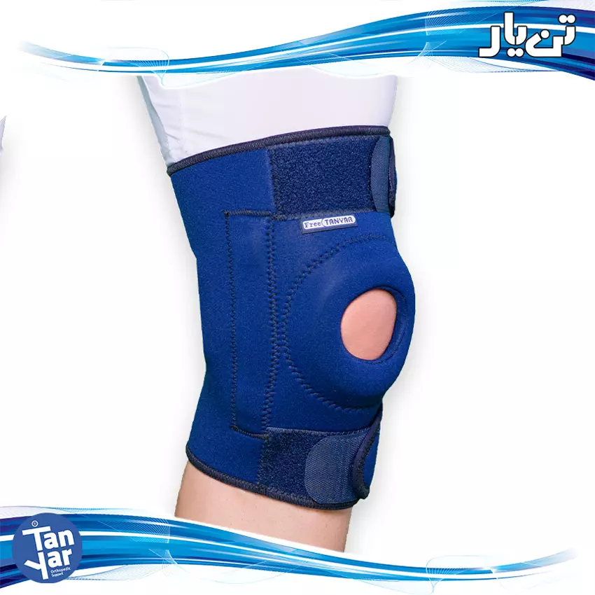 زانوبند قابل تنظیم آتل دار نئوپرنی